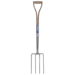 Draper Carbon Steel Garden Fork With Ash Handle