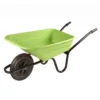 Walsall Wheelbarrow 90L Polypropylene Barrow In A Box - Lime Green
