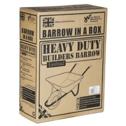 Walsall Wheelbarrow 90L Polypropylene Barrow In A Box - Lilac -Garden Tools Shop 172855 03