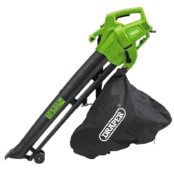 Draper 3000W 3-in-1 Garden Vacuum, Leaf Blower And Mulcher W/ 35L Collection Bag