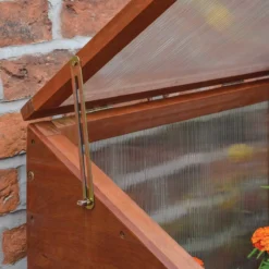 Rowlinson Hardwood Mini Greenhouse -Garden Tools Shop 193328 hwgrowst2 hwoodghouse 03