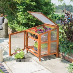 Rowlinson Hardwood Coldframe -Garden Tools Shop 193329