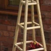 Rowlinson Marberry Obelisk Garden Planter