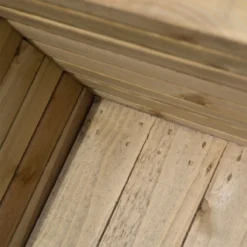 Rowlinson Rectangular Wooden Planter 6 Rowlinson Rectangular Wooden Planter -Garden Tools Shop 207089 1