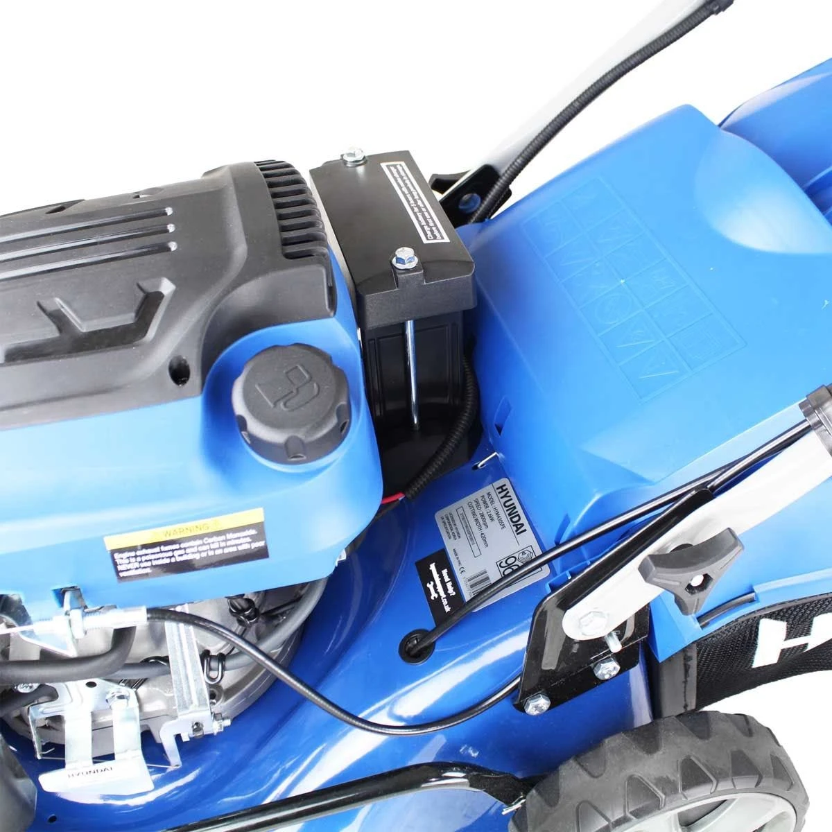Hyundai HYM430SPE Self Propelled Electric Start 17" Petrol Lawn Mower 3 Hyundai HYM430SPE Self Propelled Electric Start 17" Petrol Lawn Mower - Image 3