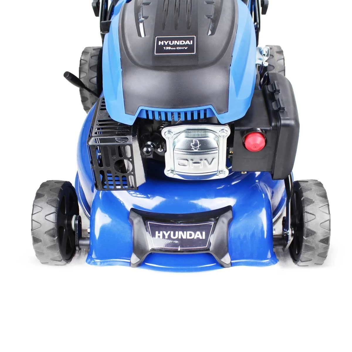 Hyundai HYM430SPE Self Propelled Electric Start 17" Petrol Lawn Mower 7 Hyundai HYM430SPE Self Propelled Electric Start 17" Petrol Lawn Mower - Image 7