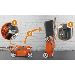 Flymo EasiStore 300R Corded Lawnmower -Garden Tools Shop 234693 09