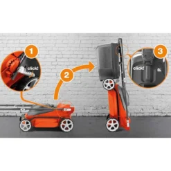 Flymo EasiStore 340R Cordless Lawnmower -Garden Tools Shop 234694 08 1