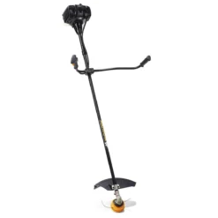 McCulloch 33cc 43cm (17") Straight Shaft Cow Horn Handled Petrol Brushcutter