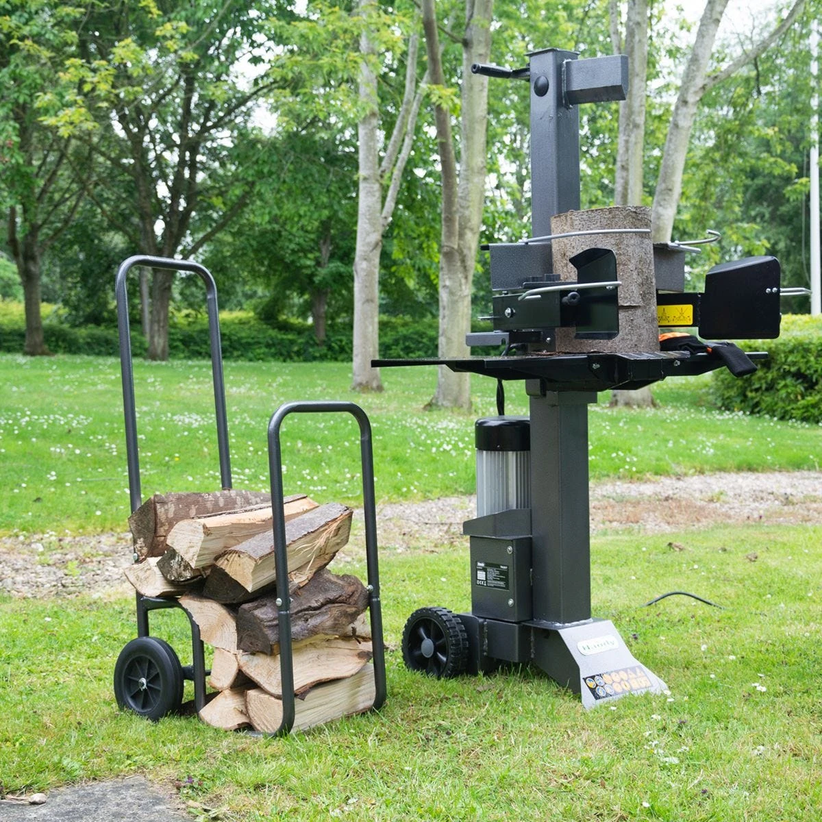 The Handy Log Cart With Cover 4 The Handy Log Cart With Cover - Image 4