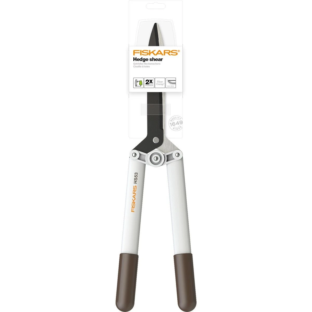 Fiskars Light Hedge Shear HS53 - White 3 Fiskars Light Hedge Shear HS53 - White - Image 3