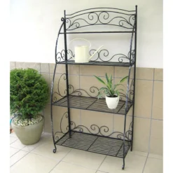VegTrug Folding Plant Stand 4 Shelf -Garden Tools Shop 236800 psb 04 life