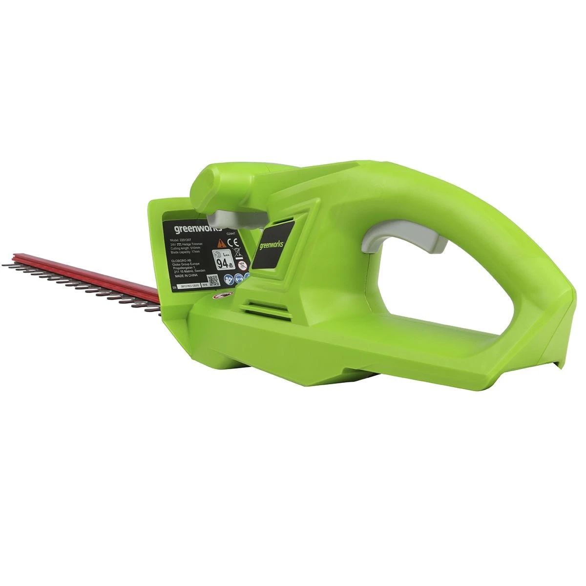Greenworks 24v Cordless Hedge Trimmer (Tool Only) 4 Greenworks 24v Cordless Hedge Trimmer (Tool Only) - Image 4