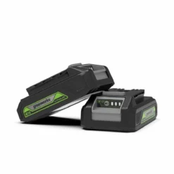 Greenworks 48v Cordless 41cm Lawnmower With Two 24v 2Ah Batteries & 2A Charger 15 Greenworks 48v Cordless 41cm Lawnmower With Two 24v 2Ah Batteries & 2A Charger -Garden Tools Shop 237527 02 2