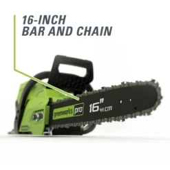 Greenworks 60V DigiPro 40cm Cordless Chainsaw (Tool Only) -Garden Tools Shop 238267 4