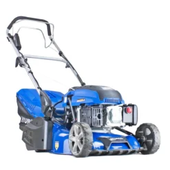 Hyundai HYM430SPER Self Propelled 17" 43cm 430mm 139cc Electric Start Petrol Roller Lawn Mower - Includes 500ml Engine Oil