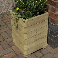 Rowlinson Marberry Tall Planter -Garden Tools Shop 240722 05