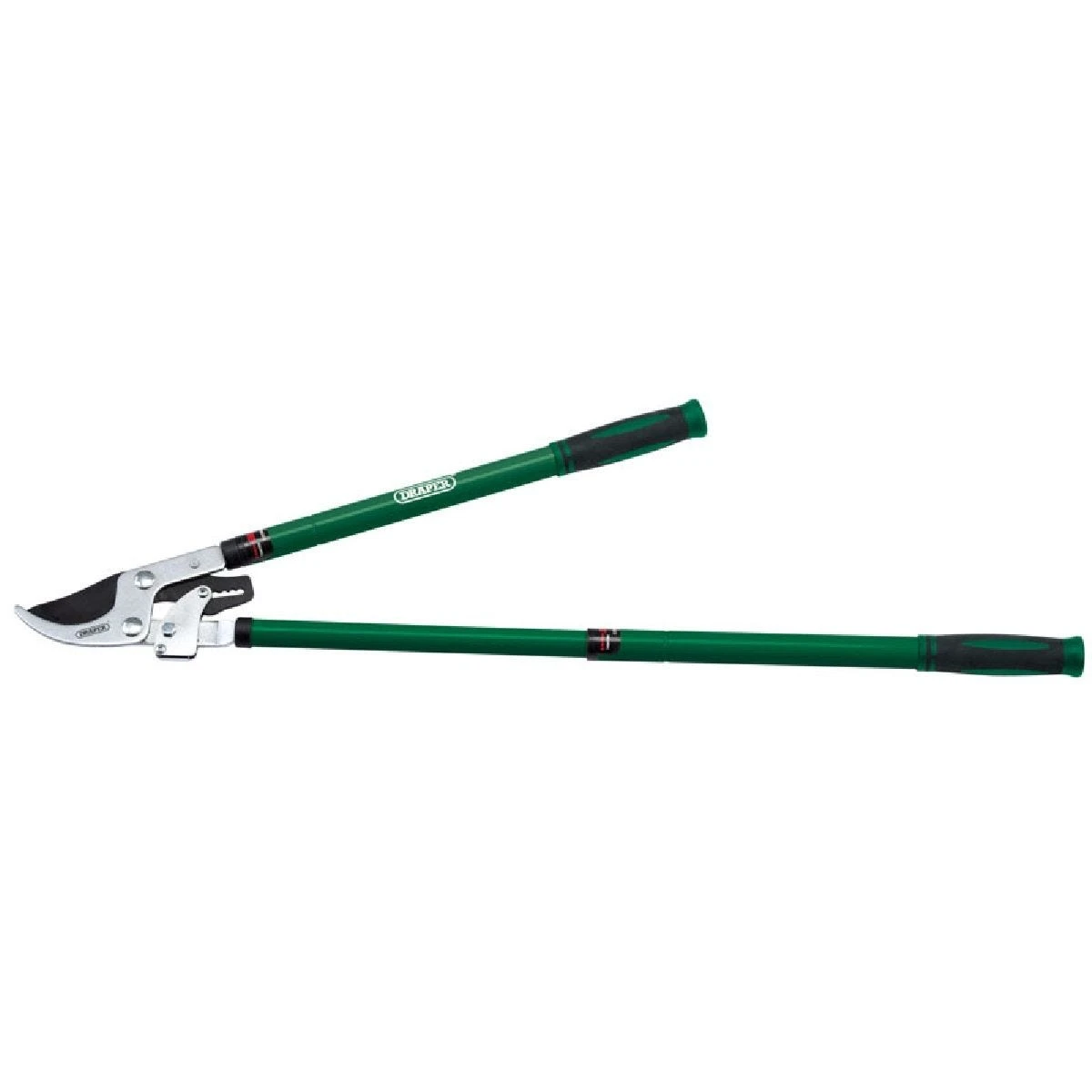 Draper Telescopic Ratchet Action Bypass Loppers With Steel Handles 1 Draper Telescopic Ratchet Action Bypass Loppers With Steel Handles