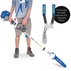 Hyundai HYPS5200X 52cc Petrol Pole Saw With 3m Reach -Garden Tools Shop 240956 hyps5200x 09