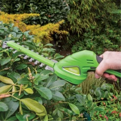 Draper Cordless Grass And Hedge Shear Kit - Green, Black, And Silver -Garden Tools Shop 241603 4