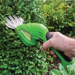 Draper Cordless Grass And Hedge Shear Kit - Green, Black, And Silver -Garden Tools Shop 241603 5