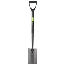 Draper Carbon Steel Border Spade - Grey