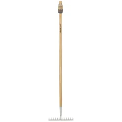 Draper Stainless Steel Garden Rake With Ash Handle