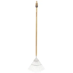 Draper Stainless Steel Lawn Rake With Ash Handle