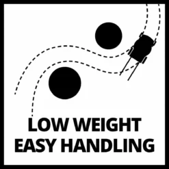 Einhell 18v Cordless 33cm Lawn Mower -Garden Tools Shop 246405 5