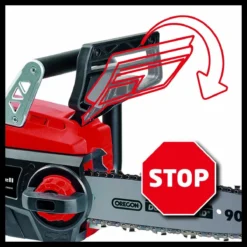 Einhell 18v Cordless Chainsaw 19 Einhell 18v Cordless Chainsaw -Garden Tools Shop 246411 14