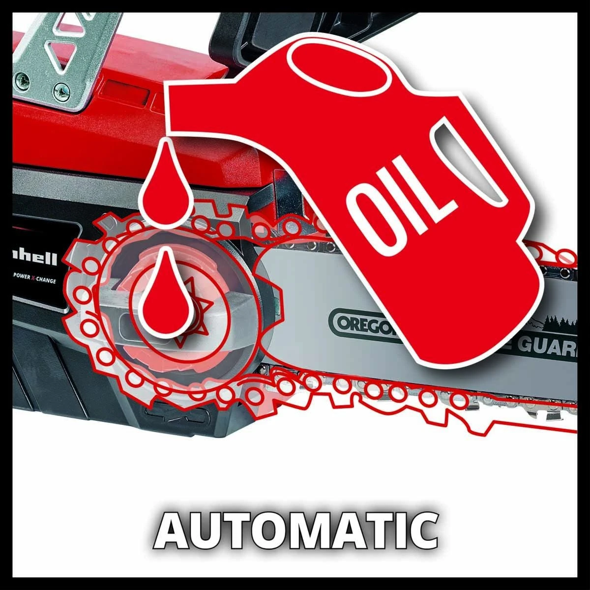 Einhell 18v Cordless Chainsaw 8 Einhell 18v Cordless Chainsaw - Image 8