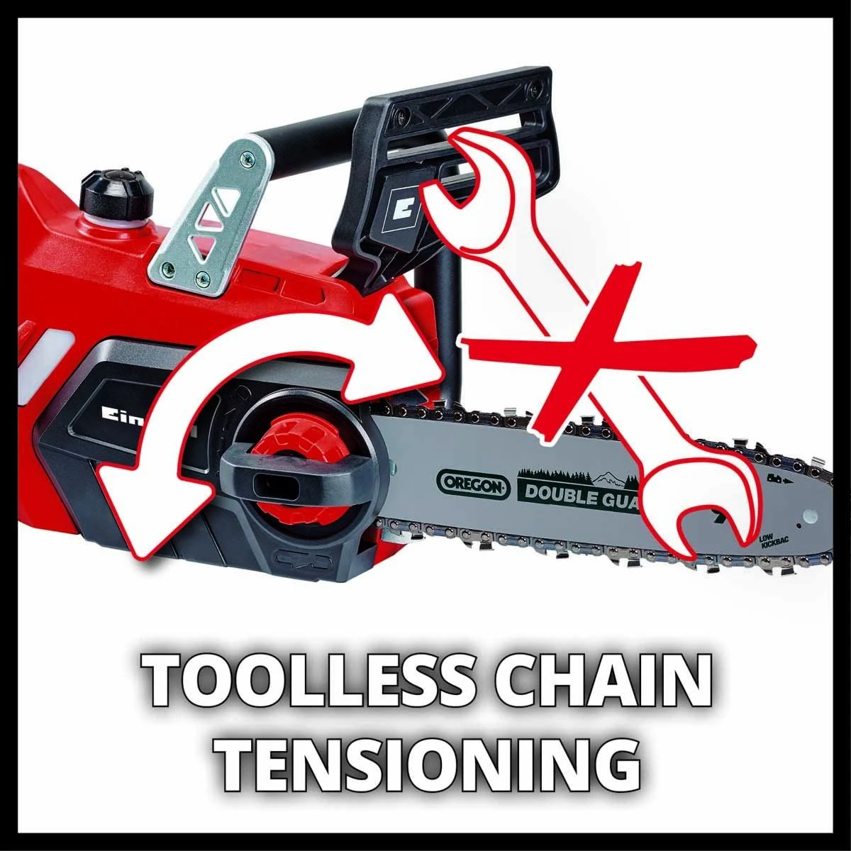 Einhell 18v Cordless Chainsaw 5 Einhell 18v Cordless Chainsaw - Image 5