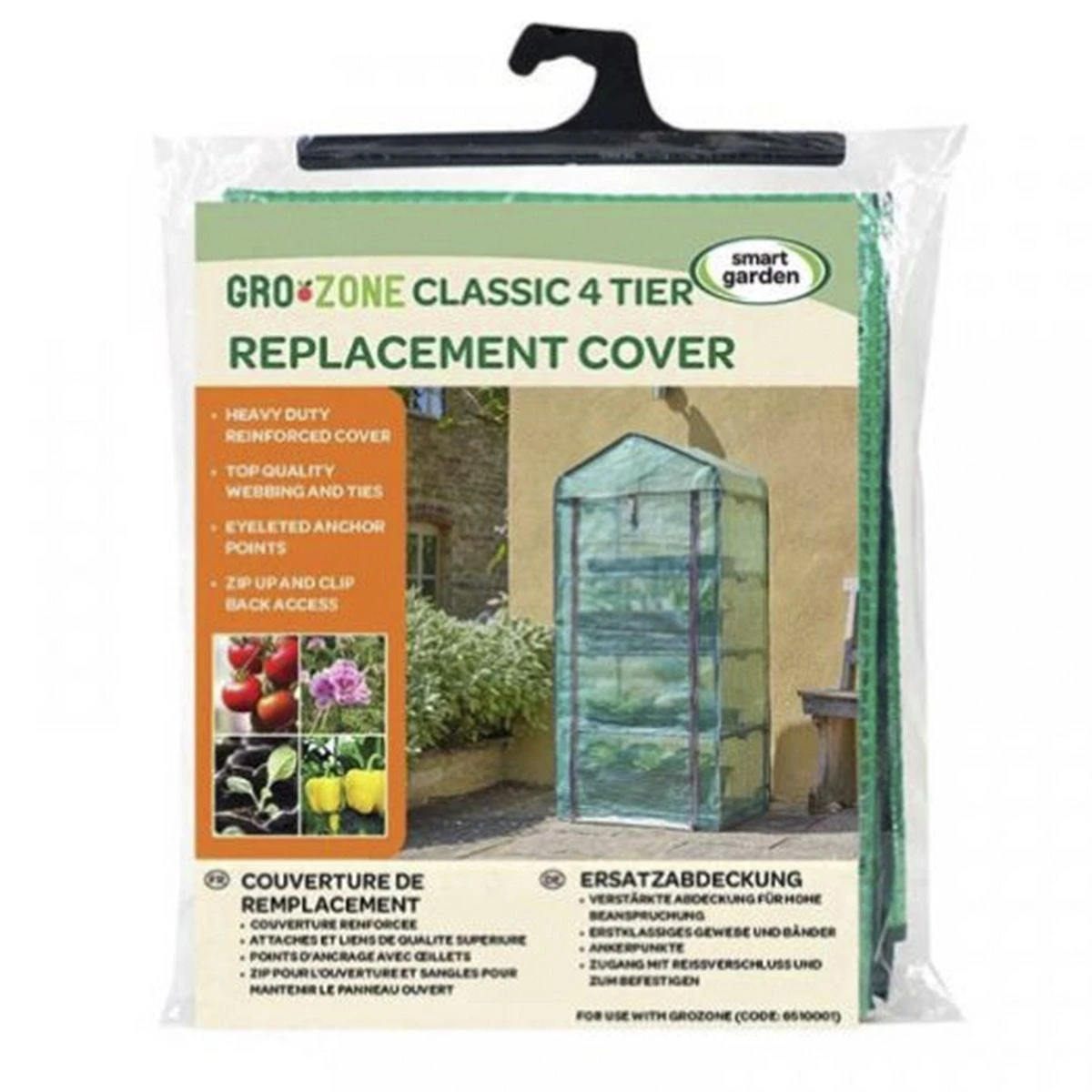 Grozone Classic 4 Tier Greenhouse Cover 1 Grozone Classic 4 Tier Greenhouse Cover