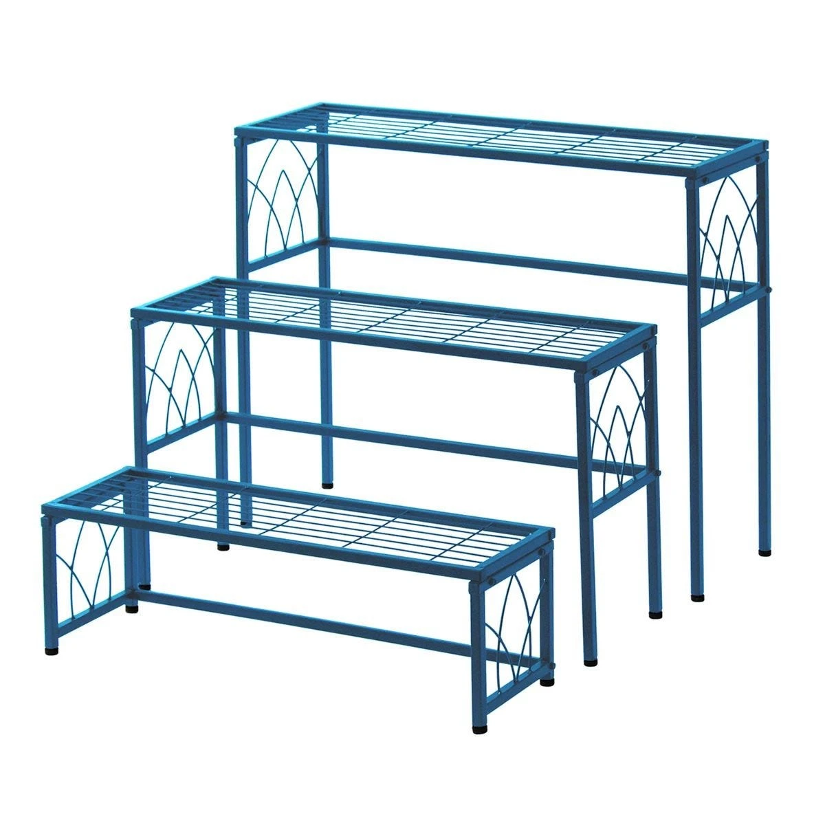VegTrug Nesting Plant Stand - Blue 1 VegTrug Nesting Plant Stand - Blue