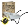Walsall Wheelbarrow 85L Galvanised Barrow In A Box With Puncture Proof Wheel