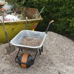 Walsall Wheelbarrow 85L Heavy Duty Galvanised Barrow In A Box With Puncture Proof Wheel -Garden Tools Shop 247802 04
