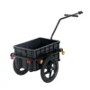 Reiten Cargo Trailer Bike With Carrier Utility Luggage - Black