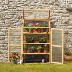Garden Grow 3 Shelf Wooden Cold Frame 9 Garden Grow 3 Shelf Wooden Cold Frame -Garden Tools Shop 255508 1