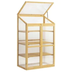 Garden Grow 3 Shelf Wooden Cold Frame 7 Garden Grow 3 Shelf Wooden Cold Frame -Garden Tools Shop 255508 4