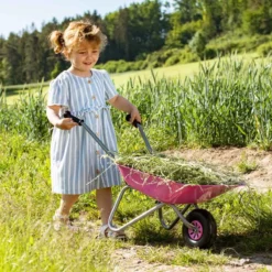 Rolly Toys Kids Wheelbarrow - Pink -Garden Tools Shop 260545 3