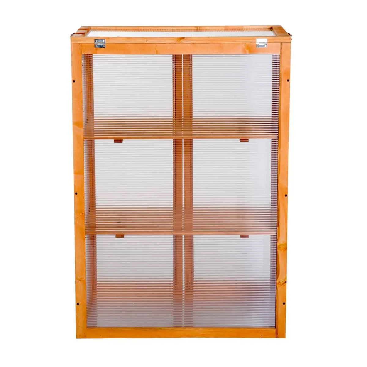 Outsunny Wooden Cold Frame Greenhouse 2 Outsunny Wooden Cold Frame Greenhouse - Image 2