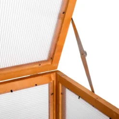 Outsunny Wooden Cold Frame Greenhouse 12 Outsunny Wooden Cold Frame Greenhouse -Garden Tools Shop 260980 7