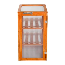 Outsunny Wooden Cold Frame Greenhouse 10 Outsunny Wooden Cold Frame Greenhouse -Garden Tools Shop 260980 9