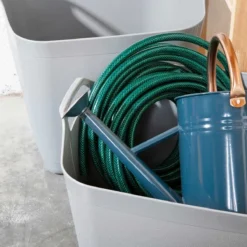 Wham Set 2 40 Litre Flexi-Store Graduated Square Tub - Grey -Garden Tools Shop 268702 5