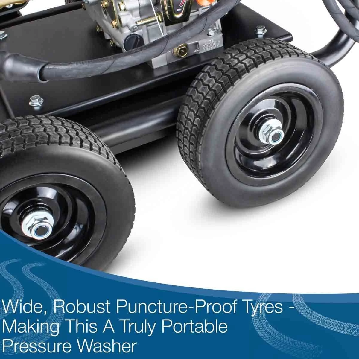 Hyundai 4000psi Diesel Pressure Washer - Black & Steel 4 Hyundai 4000psi Diesel Pressure Washer - Black & Steel - Image 4