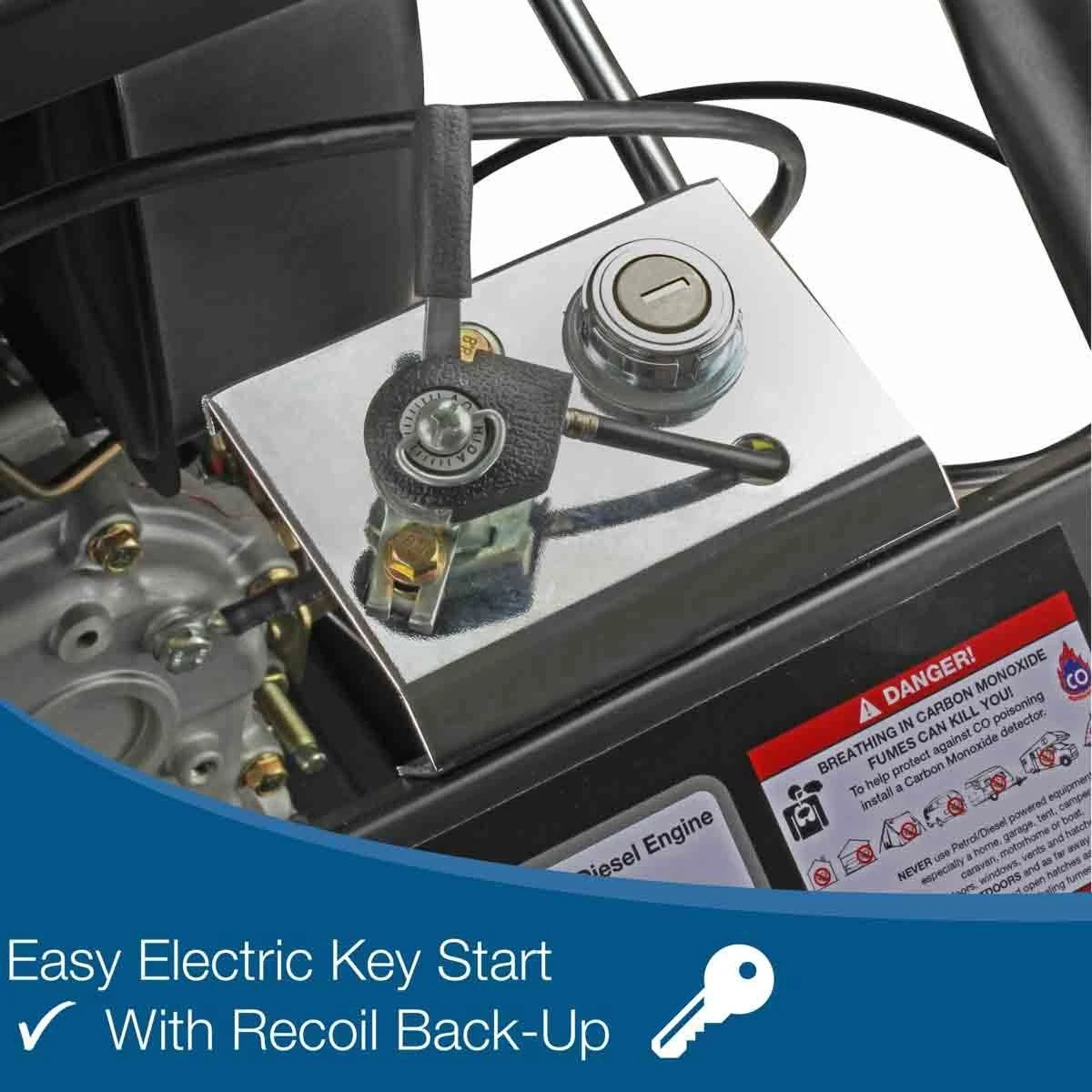 Hyundai 4000psi Diesel Pressure Washer - Black & Steel 8 Hyundai 4000psi Diesel Pressure Washer - Black & Steel - Image 8