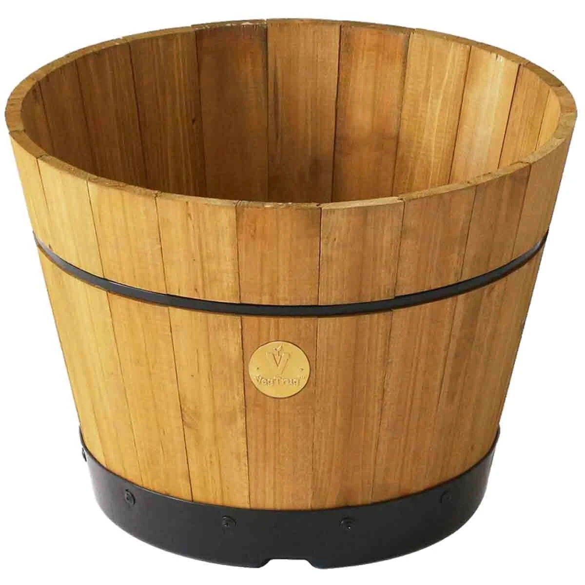 Vegtrug Medium Barrel 46cm - Natural 2 Vegtrug Medium Barrel 46cm - Natural - Image 2