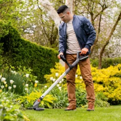 Yard Force IFlex 23cm Cordless Mulching Lawnmower And Grass Trimmer With Li-Ion Battery And Charger -Garden Tools Shop 300419 7