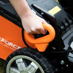 Yard Force 40V 46Cm Self-propelled Cordless Lawnmower W/ 4Ah Lithium-ion Battery & Quick Charger - Orange & Black -Garden Tools Shop 300422 6