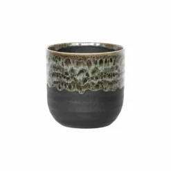 Ivyline Olivine Reactive Glaze Planter - H21Cm X D21Cm